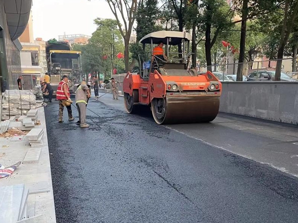 秀洲柔性基层沥青道路施工